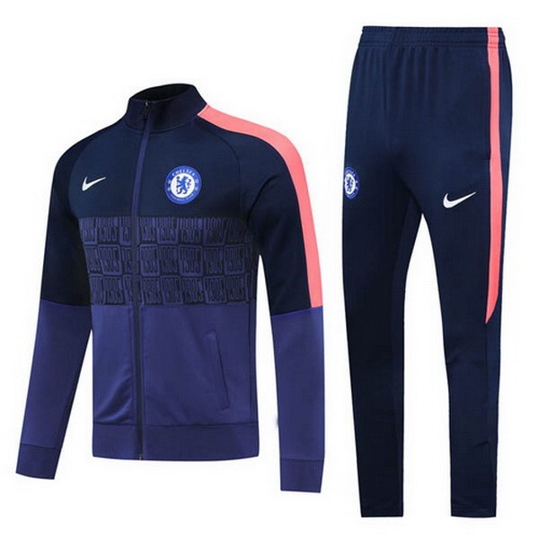 Chandal Chelsea 2020/21 Azul Marino Naranja